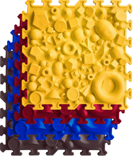 OrtoNature Masážní ortopedické podložky geometrie - tvrdé